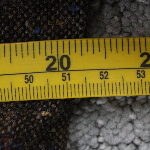 Vintage Kingsridge Wool Blazer Mens Medium M Brown Knit Two Button Front Lined - Picture 11 of 12